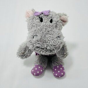 Maison Chic Tooth Fairy Heather Hippo Plush Pocket Girl Pillow Toy Purple Baby